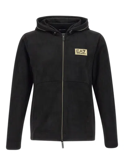 LOGO标签连帽夹克