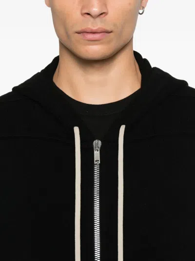 Rick Owens Classic Flight Leather Bomber In Black