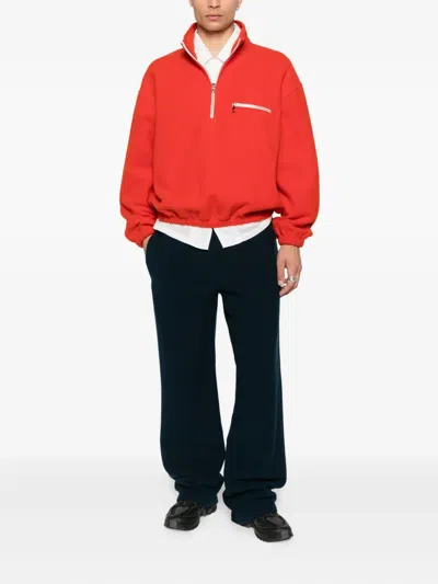 初剪羊毛拉链毛衣