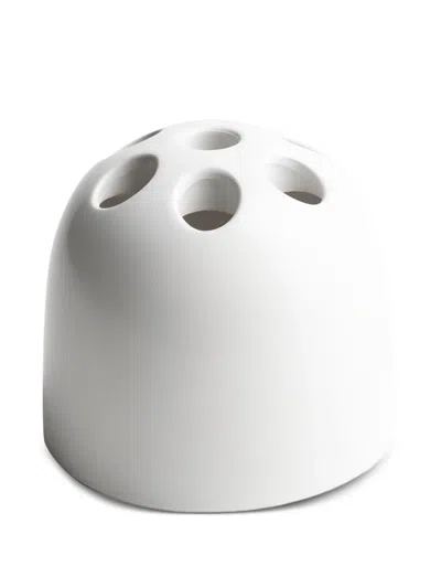 Danese Milano Dome Hole Pen Holder In White