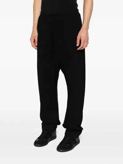 Thom Krom Drawstring Track Pants In Black