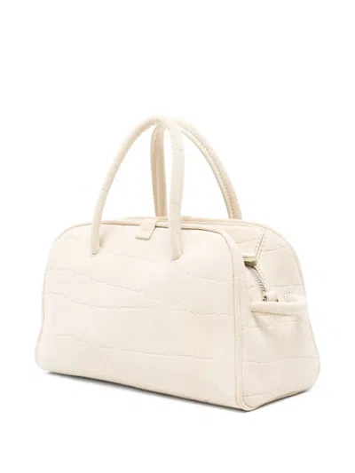 Jacquemus Small Turismo Tote Bag In Neutral