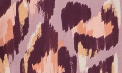 Dr2 By Daniel Rainn Pinched Sleeve Satin High/low Top In Pink