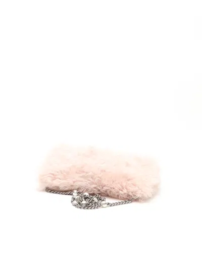 Miu Miu Shearling Crystal Bag