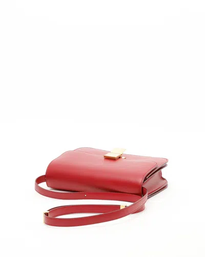 Celine Teen Triomphe Shoulder Bag Women In Red