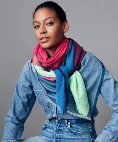 Echo New York Astral Square 53" Scarf In Black