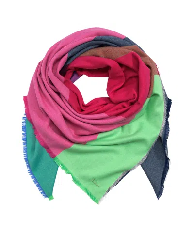 Echo New York Astral Square 53" Scarf In Black