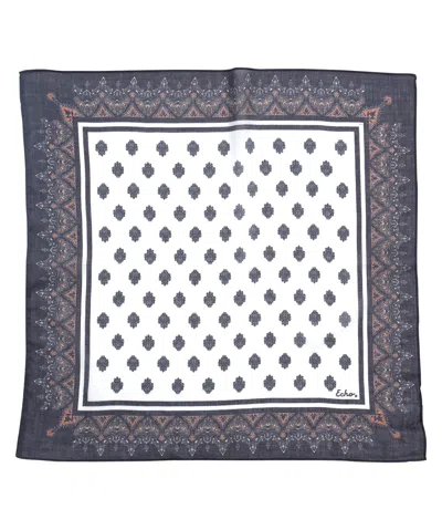 Echo New York Athena Cotton Bandana In Blue