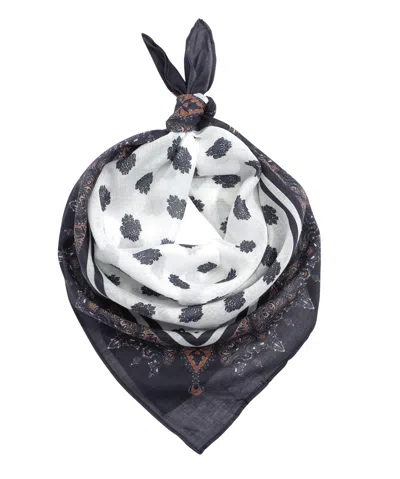 Echo New York Athena Cotton Bandana In Blue