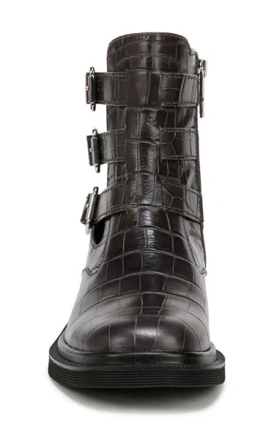 Franco Sarto Argo Leather Bootie In Gray