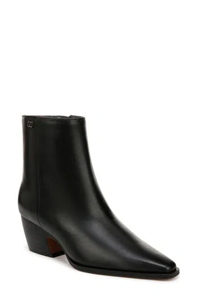 Franco Sarto Vivian Leather Bootie In Black