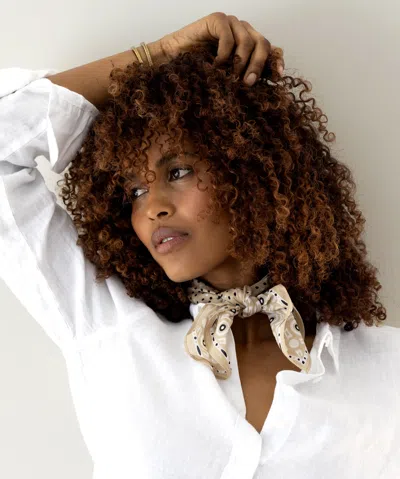 Echo New York Classic Dot Bandana In Black