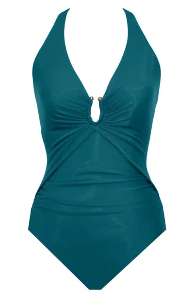 Miraclesuit Bling One-piece In Green