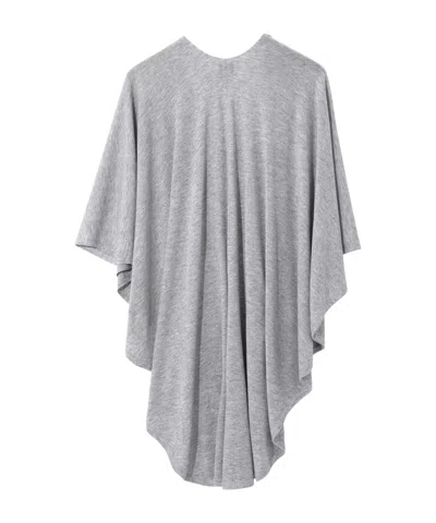 Echo New York Essential Rounded Ruana In Black