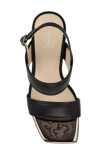 Calvin Klein Women's Women's Amour Heel In Black