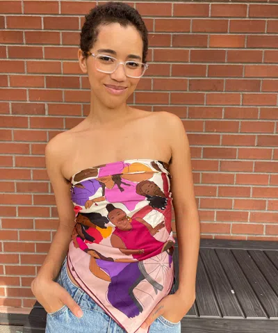 Echo New York Jasmin Savoy Brown In Multi