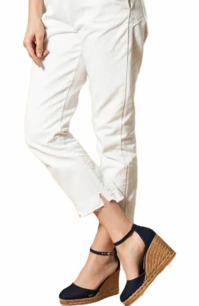 Viscata Estartit Limited Edition Canvas Espadrille Wedges In Blue