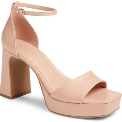 Bp. Helix Platform Ankle Strap Sandal In Pink