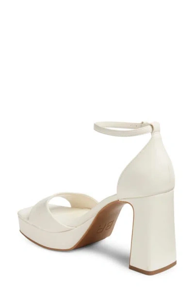 Bp. Helix Platform Ankle Strap Sandal In White