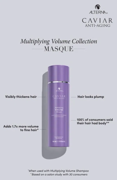 Alterna Caviar Anti-aging Multiplying Volume Masque In Purple