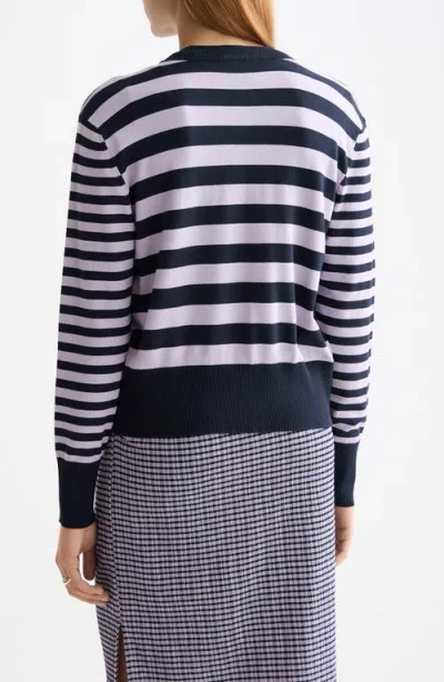 Scotch & Soda Stripe Cardigan In Multi