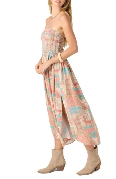 O'neill Devyn Cabella Strapless Sundress In Multi