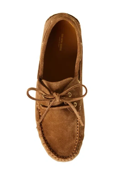 Golden Goose Round-toe Casual Shoes In Brown