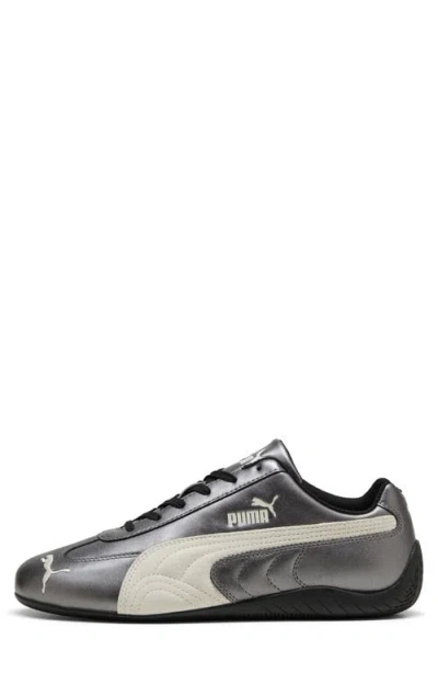 Puma Speedcat Metallic Unisex Shoes In Gray
