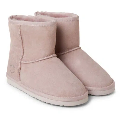 Dearfoams Rosebery 6" Genuine Shearling Pull-on Boot In Pink