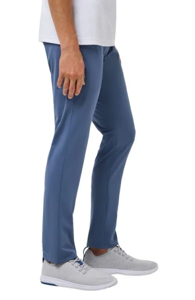 Travismathew Open To Close Performance Pants In Blue