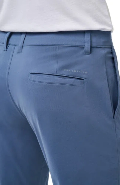 Travismathew Open To Close Performance Pants In Blue