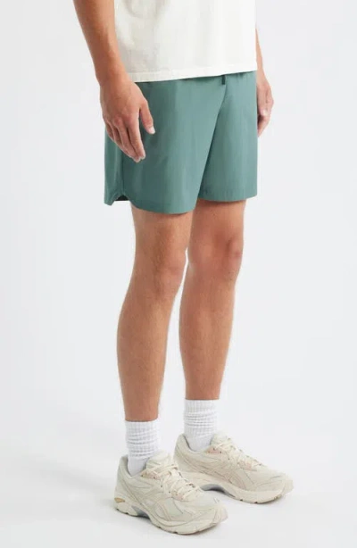 Roark Serrano 7 Drawstring Shorts In Green