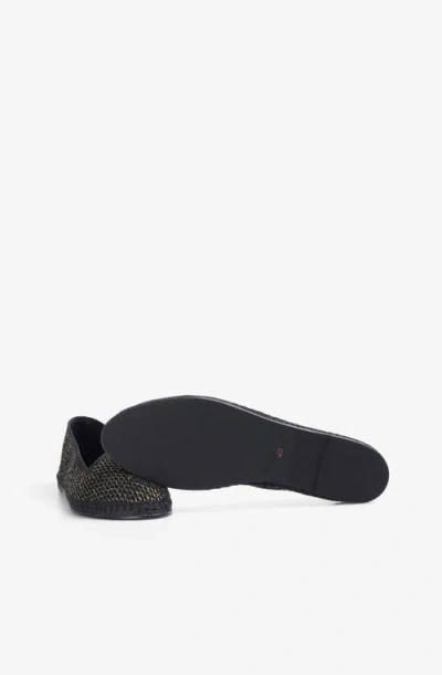 Scalpers Rustic Slipper In Black