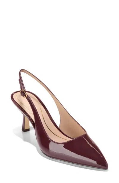 Cole Haan Women's Hansell Slingback Pumps In Burgundy