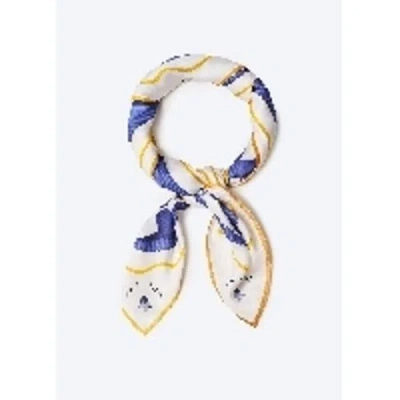 Viscata Square Scarf (carré) In Blue