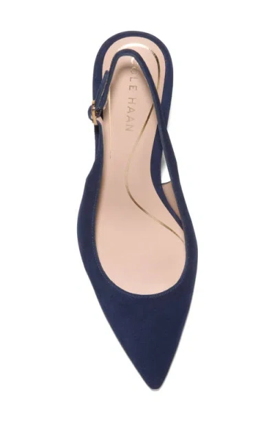 Cole Haan Women's Hansell Slingback Pumps In Blue