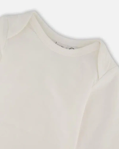 Deux Par Deux Allover And Stretchy Corduroy Overalls Set In Gray