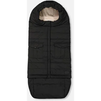 Deux Par Deux Gender Inclusive Evolutive Footmuff Designed For Car Seat And Stroller In Black