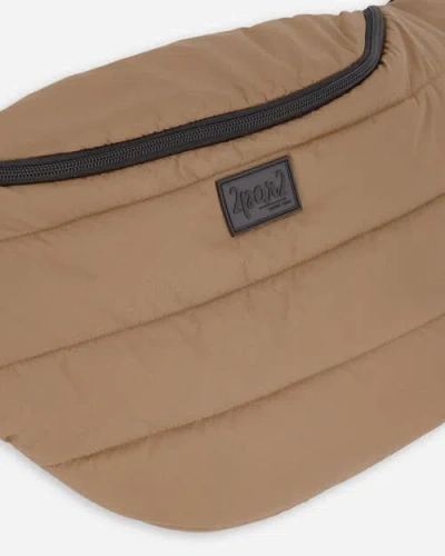 Deux Par Deux Diaper Changing Sling Bag In Brown