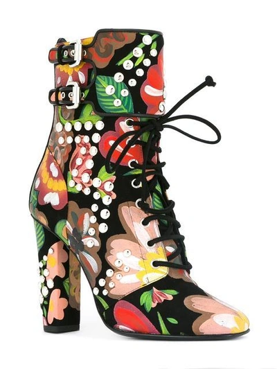 Shop Giuseppe Zanotti Design 'brenda' Boots - Multicolour