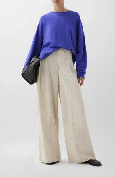 Scalpers Softy Basic Sweater In Purple