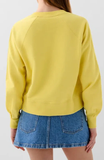 Scalpers Basic V Fade Sweater In Yellow