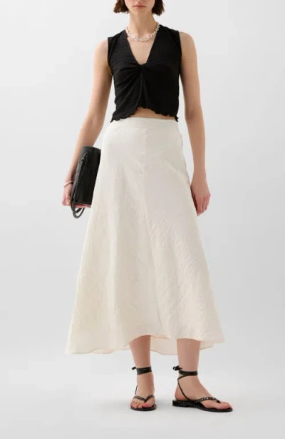 Scalpers Wrinkle Chestknot Tee In Black