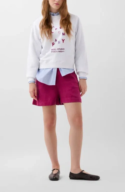 Scalpers Multiletter Sweater In White