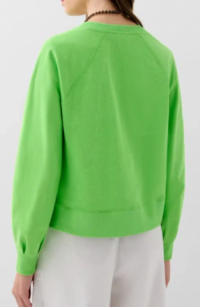 Scalpers Basic V Fade Sweater In Green