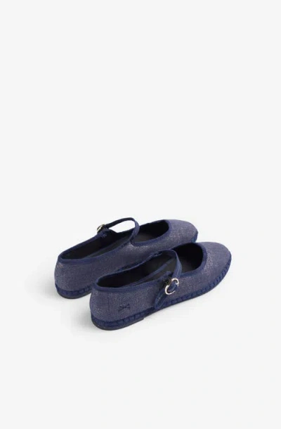 Scalpers Rustic Strap Slipper In Blue