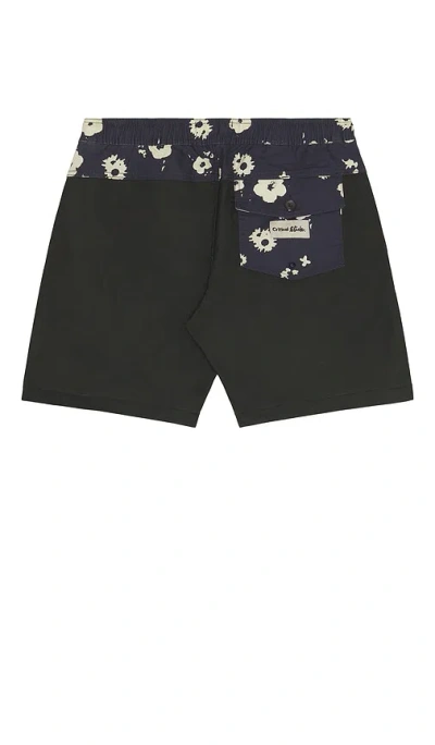 Critical Slide Splatter Plain Jane 16 Swimtrunk In Blue