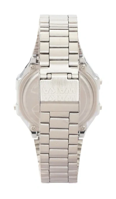 Casio Pacman Collaboration Series Watch In Metallic