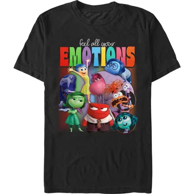 Inside Out 2 Feel All Your Emotions  Graphic T-shirt In Black