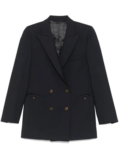Blazé Milano Exclusive Everyday Bouclé Blazer In Blue